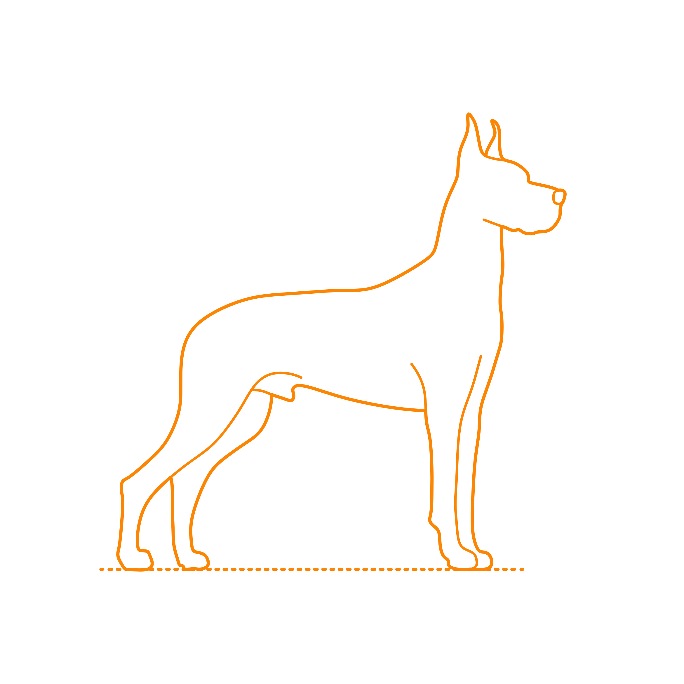 Animals Dogs Great Dane Tracing Svg Vector Free Vectors